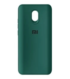 Силіконовий чохол Junket Cace для Xiaomi Redmi 8A (Темно-зелений)