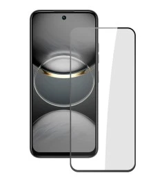 5D Стандартний Tecno Spark 30 Чорне захисне скло