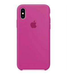 Силикон Original Case Apple iPhone X / XS (60) Fuchsia