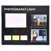 Комплект для зйомки Camera Light 36см Remote (A-111) (Чорний)
