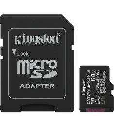 Карта пам'яті Kingston Canvas Select Plus Gen3 MicroSDXC 64Gb (UHS-1) (A1) (Clas..