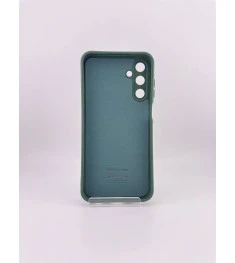 Силіконовий чохол Original Samsung Galaxy A15 4G  /  A15 5G (ShutCam) (Темно-зел..