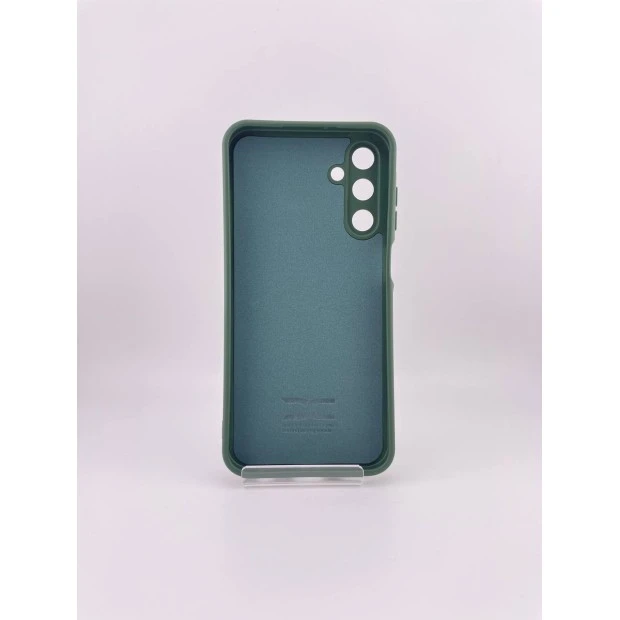 Силіконовий чохол Original Samsung Galaxy A15 4G  /  A15 5G (ShutCam) (Темно-зелений)