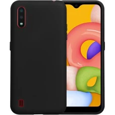 Силикон Graphite Samsung Galaxy A01 (2020) (Чёрный)
