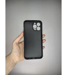 Силікон Graphite Apple iPhone 13 Pro Max (ShutCam) (Чорний)