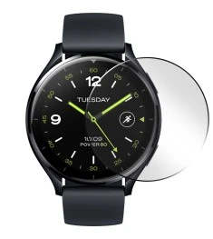Захисне скло 5D для Xiaomi Watch 2 Чорне