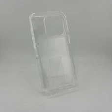 Силикон 6D Apple iPhone 15 Pro (Прозрачный)