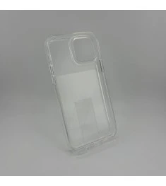 Силіконовий чохол Space Case 3D для Apple iPhone 12 (Прозорий)