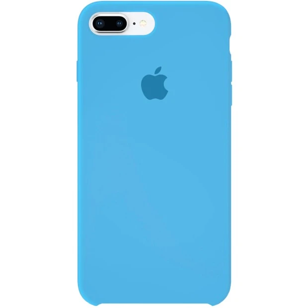 Силіконовий оригінальний чохол Apple для iPhone 7 Plus  /  8 Plus (20) Синій