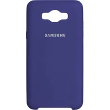 Силиконовый чехол Original Case Samsung Galaxy J7 (2016) J710 (Фиолетовый)