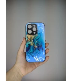 Мармуровий чохол накладка ShutCam для Apple iPhone 14 Pro (01)