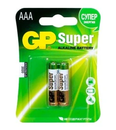 Батарейка GP AAA (LR3 FOL 2)