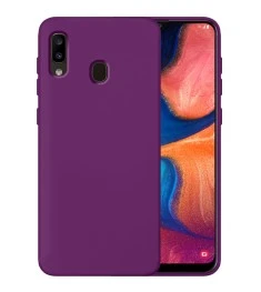 Силикон Original 360 Case Samsung Galaxy A20 / A30 (Сиреневый)