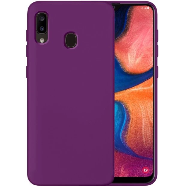 Силикон Original 360 Case Samsung Galaxy A20 / A30 (Сиреневый)