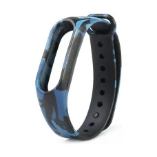 Ремешок Original Design Xiaomi Mi Band 2 Рисунок (Камуфляж, Синий)