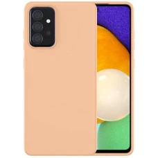 Силикон Wave Case Samsung Galaxy A72 (2021) (Пудровый)