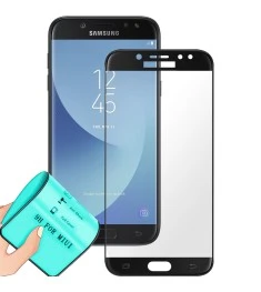 Захисне скло 5D Ceramic для Samsung Galaxy J5 (2017) J530 Чорне