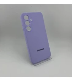 Чохол Silicone Case Samsung Galaxy S24 (Бузковий)