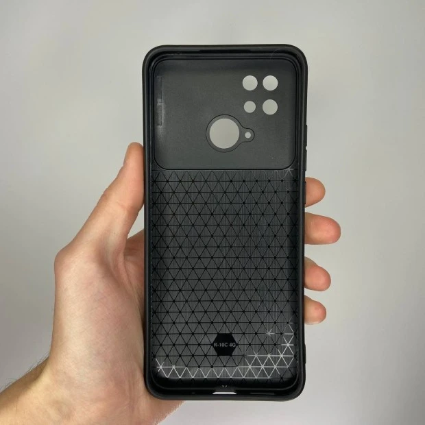 Бронь-чехол Ring Serge Armor Case Xiaomi Redmi 10C (ShutCam) (Чёрный)