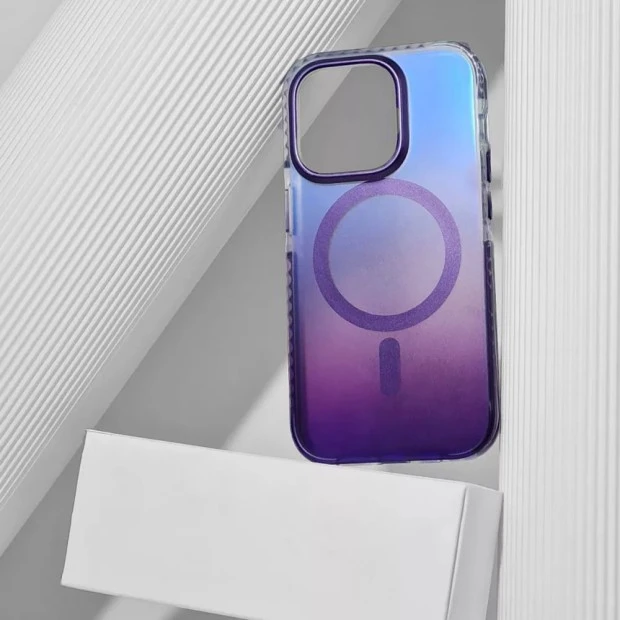 Чохол WAVE Premium Shadow Star Case з MagSafe для iPhone 13 (Фіолетовий)