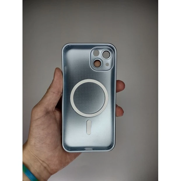 Накладка ColorPlus Armor Camers Magsafe Apple IPhone 13 (Light Blue)