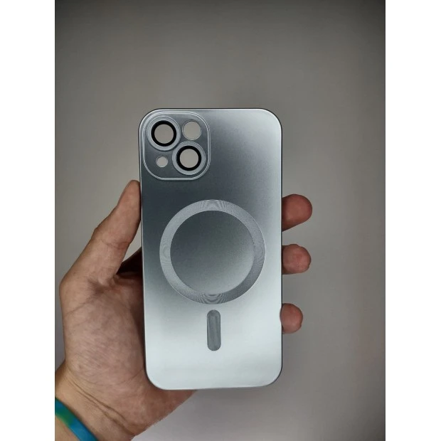 Накладка ColorPlus Armor Camers Magsafe Apple IPhone 13 (Light Blue)