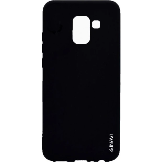 Силиконовый чехол Inavi Samsung J2 (2018) J250 (черный)