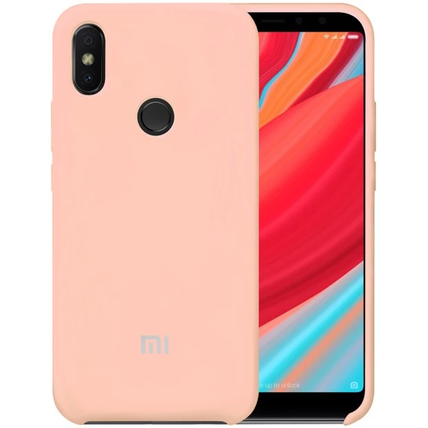 Силикон Original Case Xiaomi Redmi S2 (Пудровый)