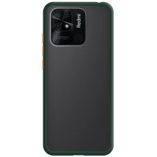Силіконовий чохол Totu Gingle Series для Xiaomi Redmi 10C (Темно-зелений)