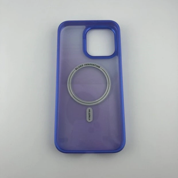 Накладка Blueo Aurora Anti-Drop MagSafe для Apple iPhone 15 Pro Max (Фіолетова)