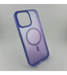 Накладка Blueo Aurora Anti-Drop MagSafe Apple iPhone 15 Pro Max (Purple)