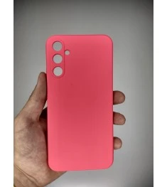 Силікон оригінальний Samsung Galaxy A34 (ShutCam) (Фламінго)