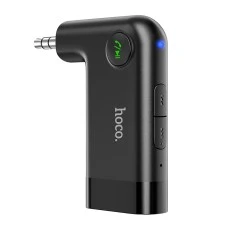 AUX-адаптер Bluetooth Hoco E53 Dawn sound in-car AUX (Чёрный)