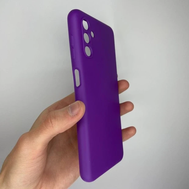 Силіконовий Original 360 Чохол Samsung Galaxy A04S (2022) (ShutCam) (Фіолетовий)