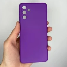 Силіконовий Original 360 Чохол Samsung Galaxy A04S (2022) (ShutCam) (Фіолетовий)