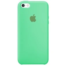 Силиконовый чехол Original Case Apple iPhone 5 / 5S / SE (49) Aquamarine