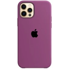 Силикон Original Case Apple iPhone 12 Pro Max (28) Brinjal