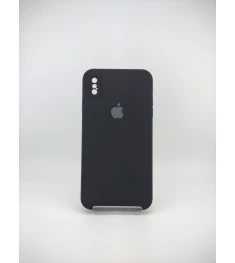 Чохол Original Square RoundCam із силікону для Apple iPhone XS Max (07) чорний.