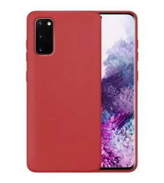 Силіконовий Original 360 Чохол для Samsung Galaxy S20 (Полуничний)