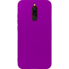 Силикон Original 360 Case Xiaomi Redmi 8 (Сиреневый)