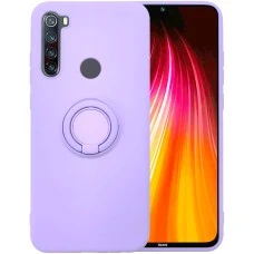 Чехол Ring Silicone Case Xiaomi Redmi Note 8T (Сиреневый)