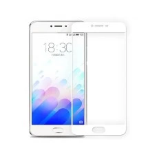 Защитное стекло 5D Meizu M5c White