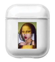 Футляр для наушников Clear Case Apple Airpods (Masterpiece 01)