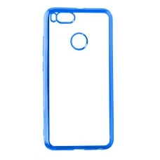 Силиконовый чехол UMKU Line Xiaomi Mi8 Lite (Синий)