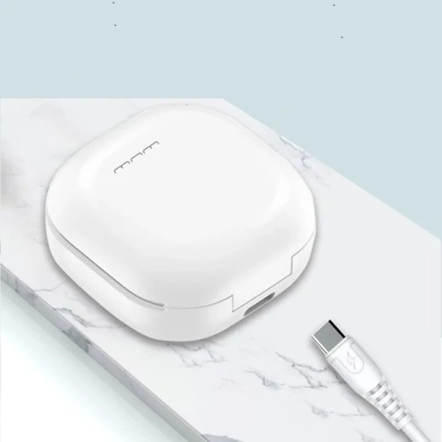 Бездротові вакуумні навушники-гарнітура WUW R156 Bluetooth (Білі)