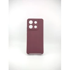 Силикон Original Xiaomi Redmi Note 13 Pro 5G / Poco X6 5G (ShutCam) (Бордовый)