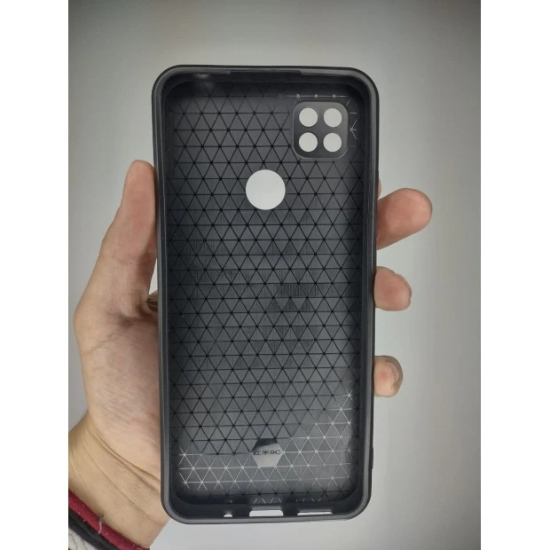Броньований чохол Ring Serge Armor Case для Xiaomi Redmi 9C  /  Redmi 10A (з камерною шторкою) (Чорний)