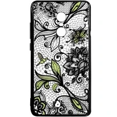Силиконовый чехол Pattern Xiaomi Redmi Note 4x (Чёрный)