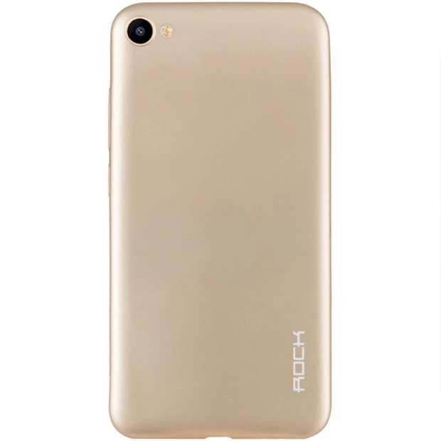 Силіконовий чохол Rock Matte для Meizu U20 (золотий)
