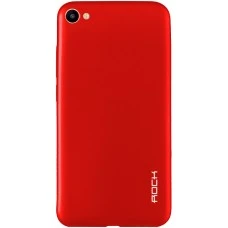 Силіконовий матовий чохол Rock для Meizu U20 (червоний)